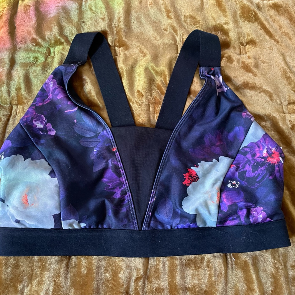 Joylab sports bra w mesh panel XL